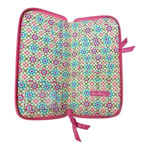 New Vera Bradley Capri Melon Zip Travel Organizer Clutch Wallet